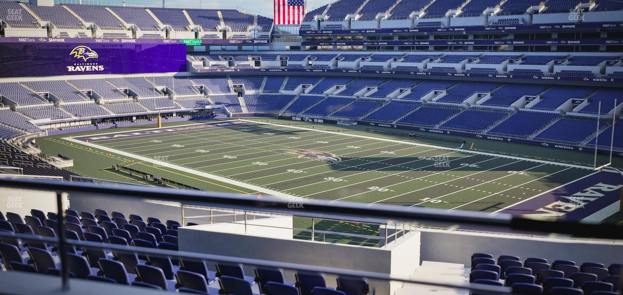 M&T Bank Stadium - Section Suite 344 Seat View