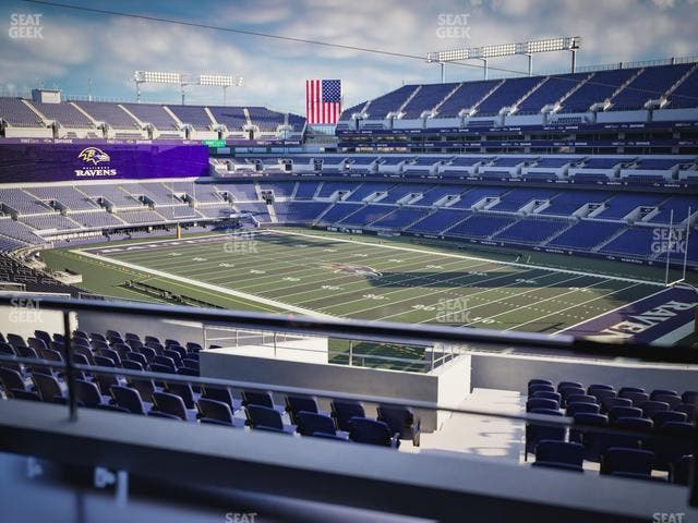 M&T Bank Stadium - Section Suite 344 Seat View