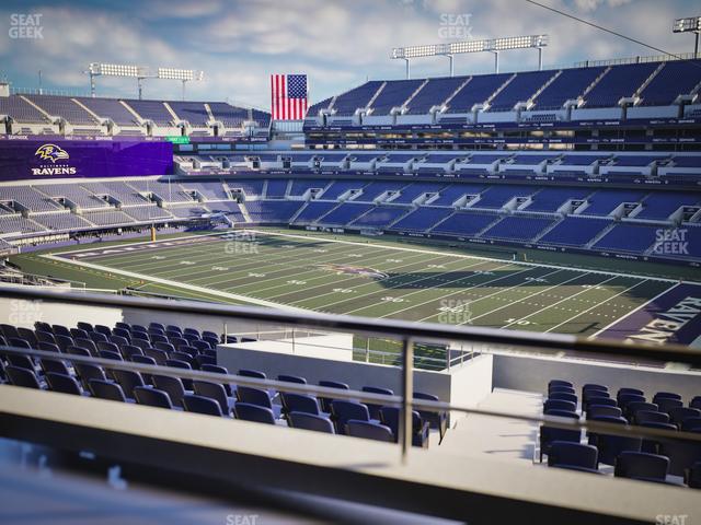 M&T Bank Stadium - Section Suite 346 Seat View
