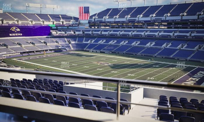 M&T Bank Stadium - Section Suite 346 Seat View