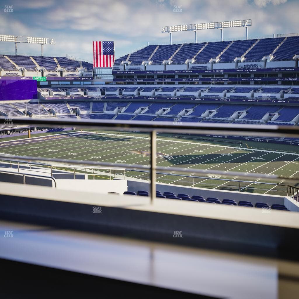 M&T Bank Stadium - Section Suite 347 Seat View