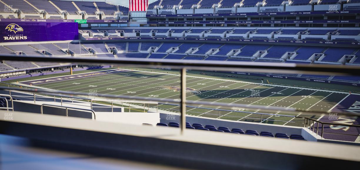 M&T Bank Stadium - Section Suite 347 Seat View