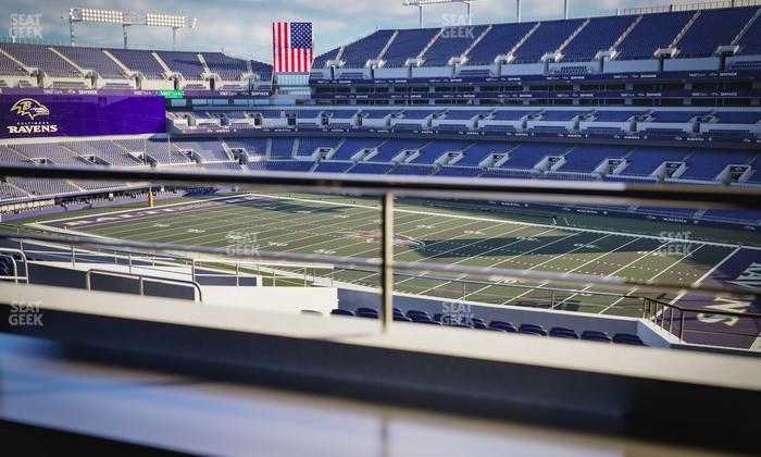 M&T Bank Stadium - Section Suite 347 Seat View