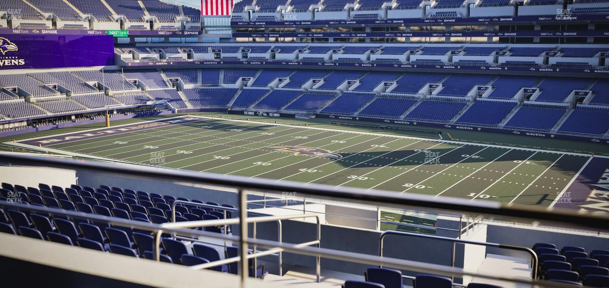 M&T Bank Stadium - Section Suite 348 Seat View