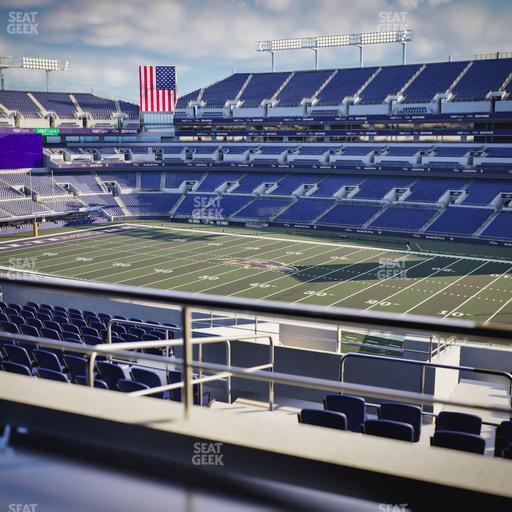 M&T Bank Stadium - Section Suite 348 Seat View