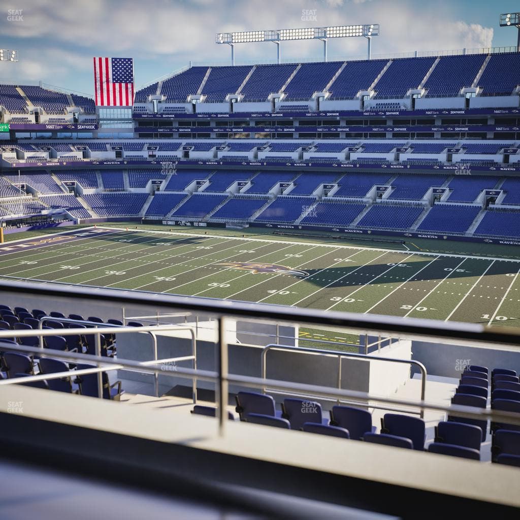 M&T Bank Stadium - Section Suite 350 Seat View