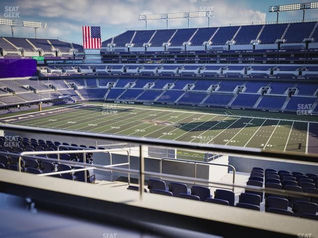 M&T Bank Stadium - Section Suite 350 Seat View