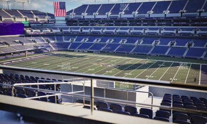 M&T Bank Stadium - Section Suite 350 Seat View