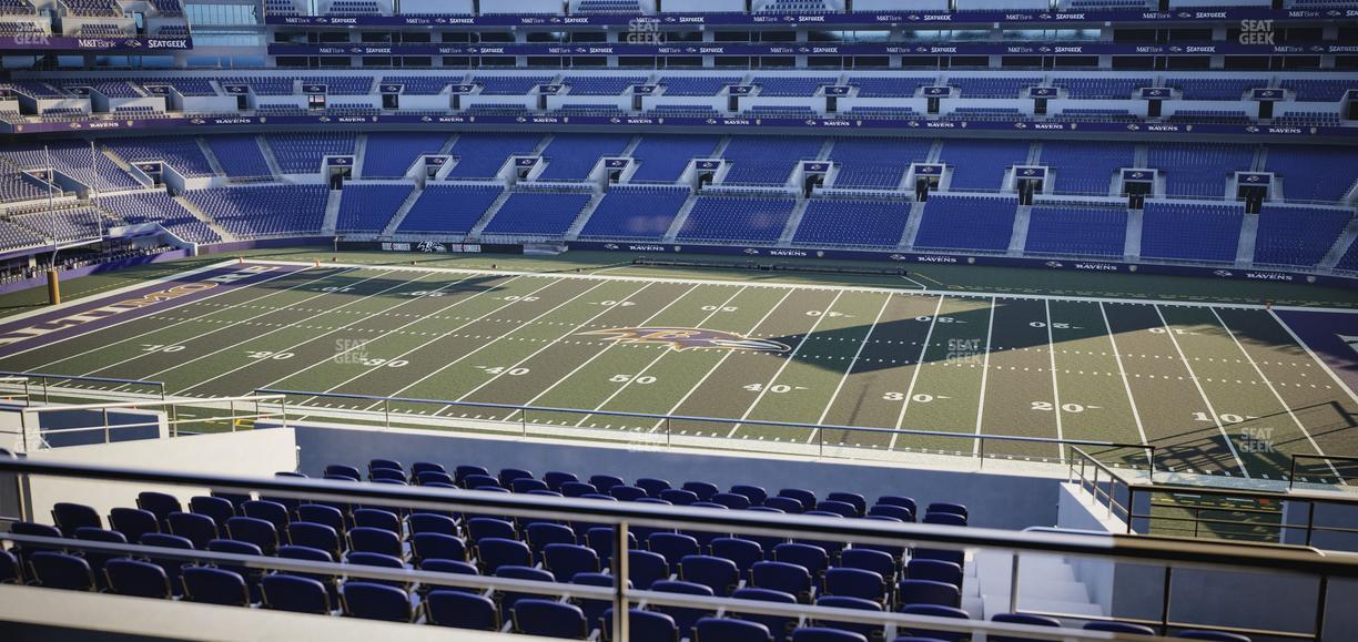 M&T Bank Stadium - Section Suite 353 Seat View