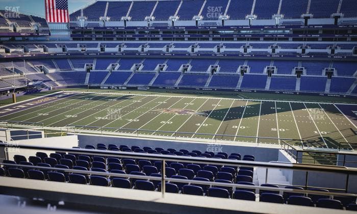 M&T Bank Stadium - Section Suite 353 Seat View