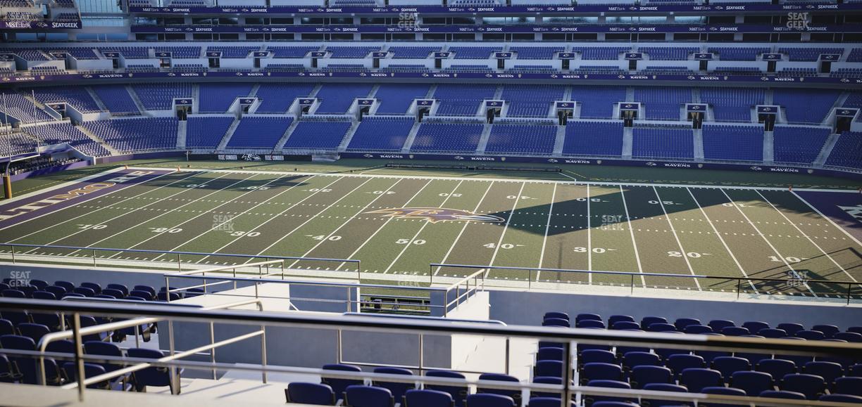 M&T Bank Stadium - Section Suite 354 Seat View