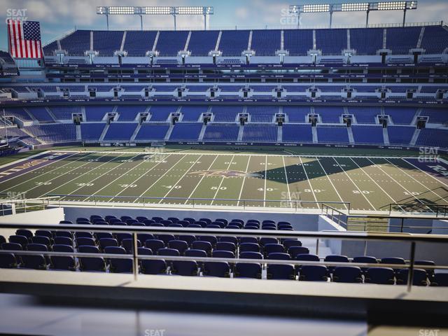M&T Bank Stadium - Section Suite 355 Seat View