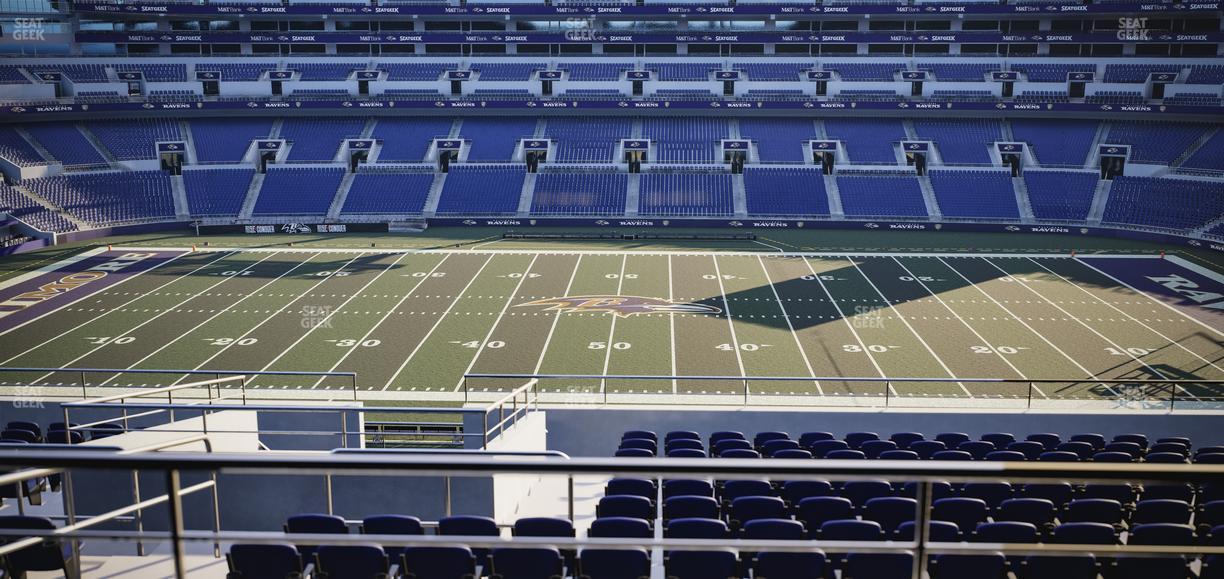 M&T Bank Stadium - Section Suite 356 Seat View