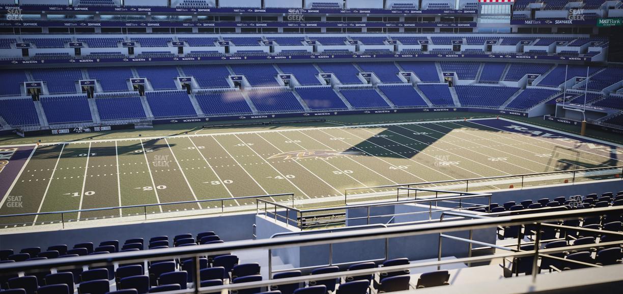 M&T Bank Stadium - Section Suite 361 Seat View