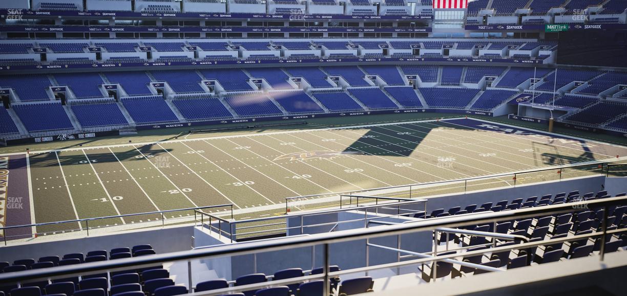M&T Bank Stadium - Section Suite 363 Seat View