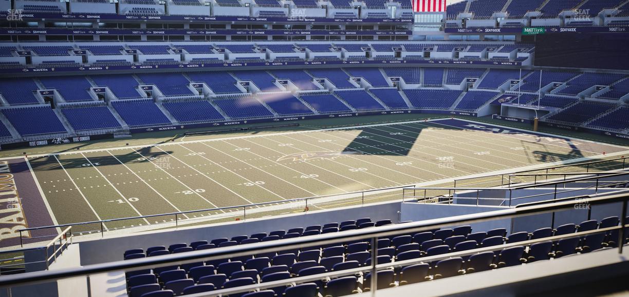 M&T Bank Stadium - Section Suite 364 Seat View