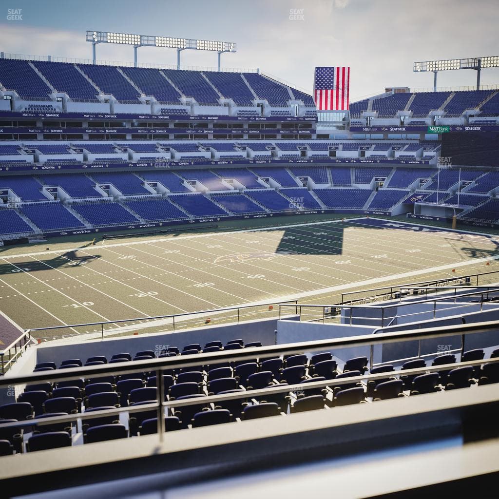 M&T Bank Stadium - Section Suite 366 Seat View