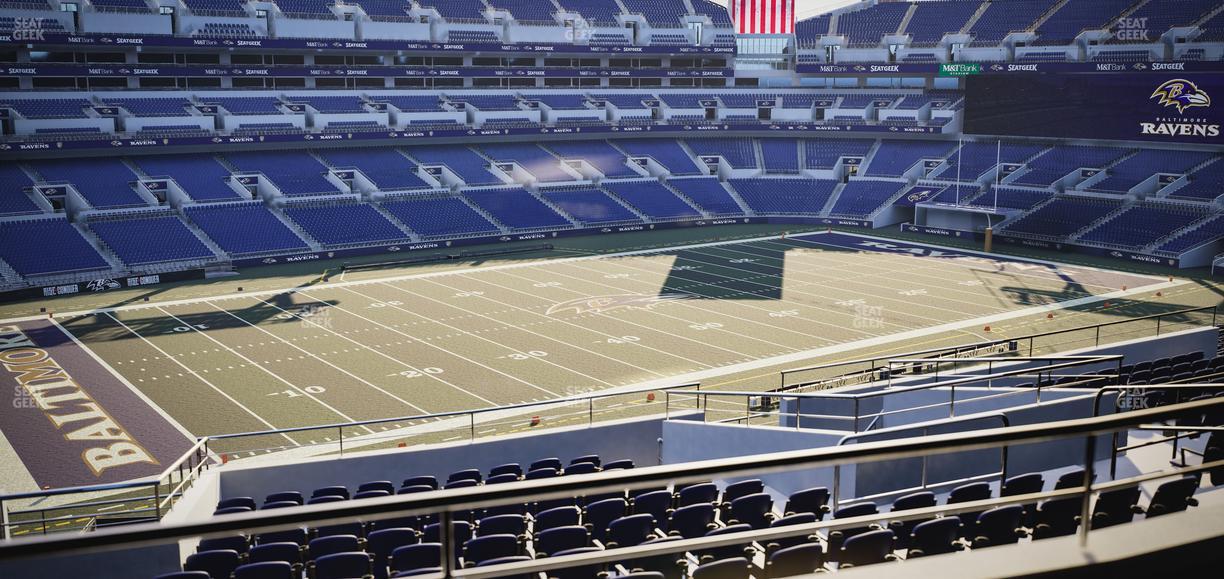 M&T Bank Stadium - Section Suite 366 Seat View