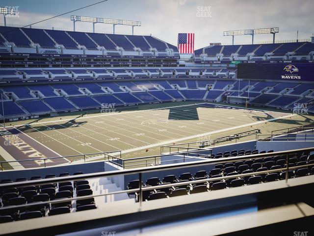 M&T Bank Stadium - Section Suite 367 Seat View