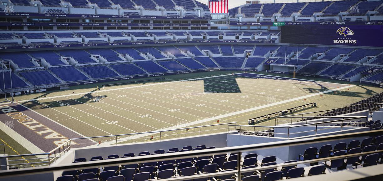 M&T Bank Stadium - Section Suite 368 Seat View
