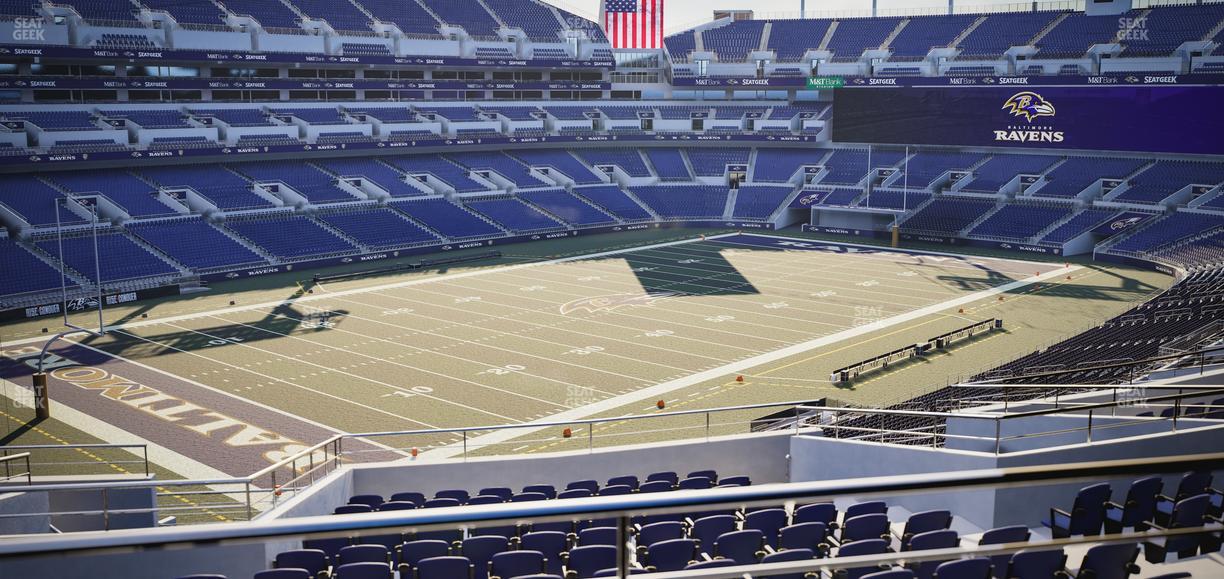 M&T Bank Stadium - Section Suite 370 Seat View