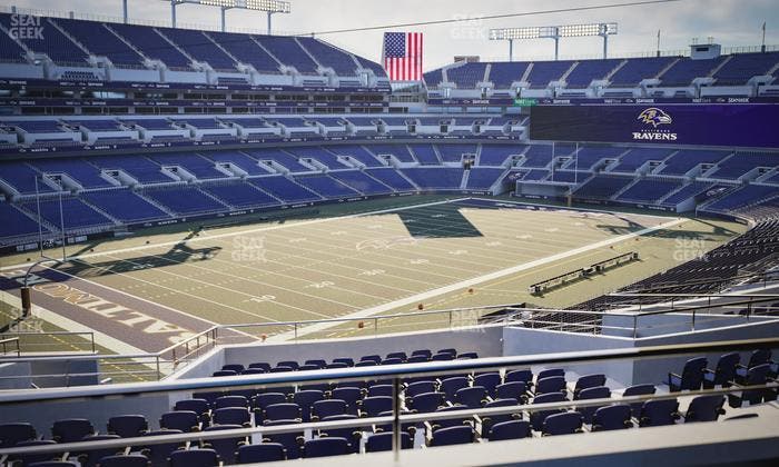 M&T Bank Stadium - Section Suite 370 Seat View