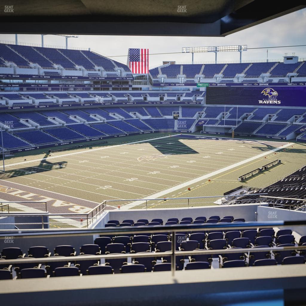 M&T Bank Stadium - Section Suite 372 Seat View