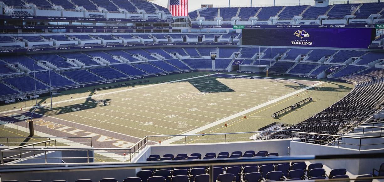 M&T Bank Stadium - Section Suite 372 Seat View