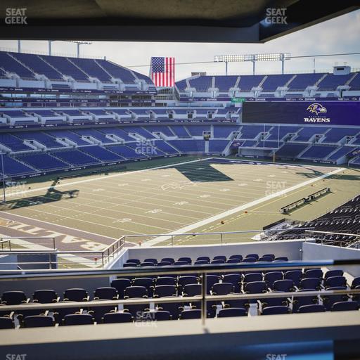 M&T Bank Stadium - Section Suite 372 Seat View