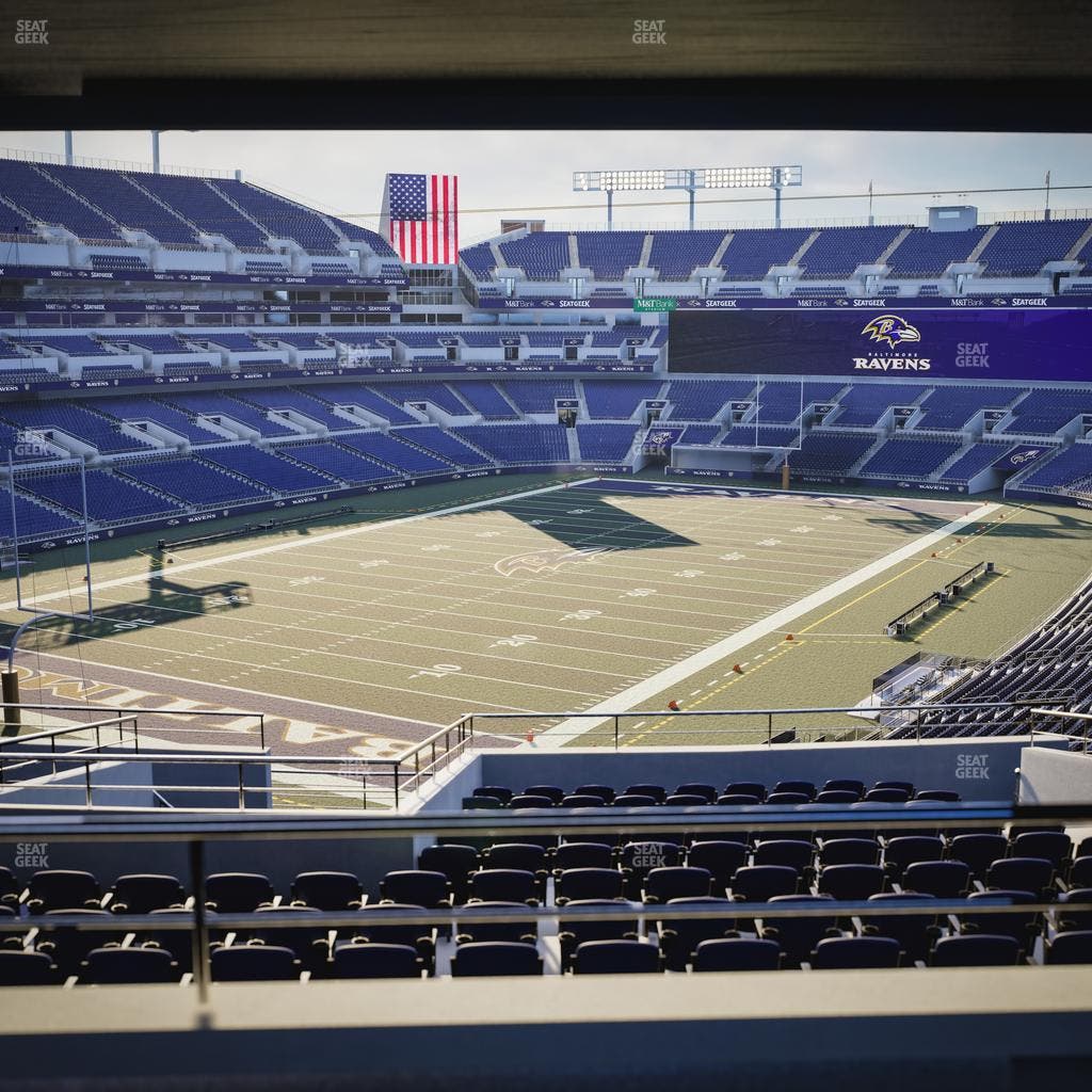 M&T Bank Stadium - Section Suite 374 Seat View
