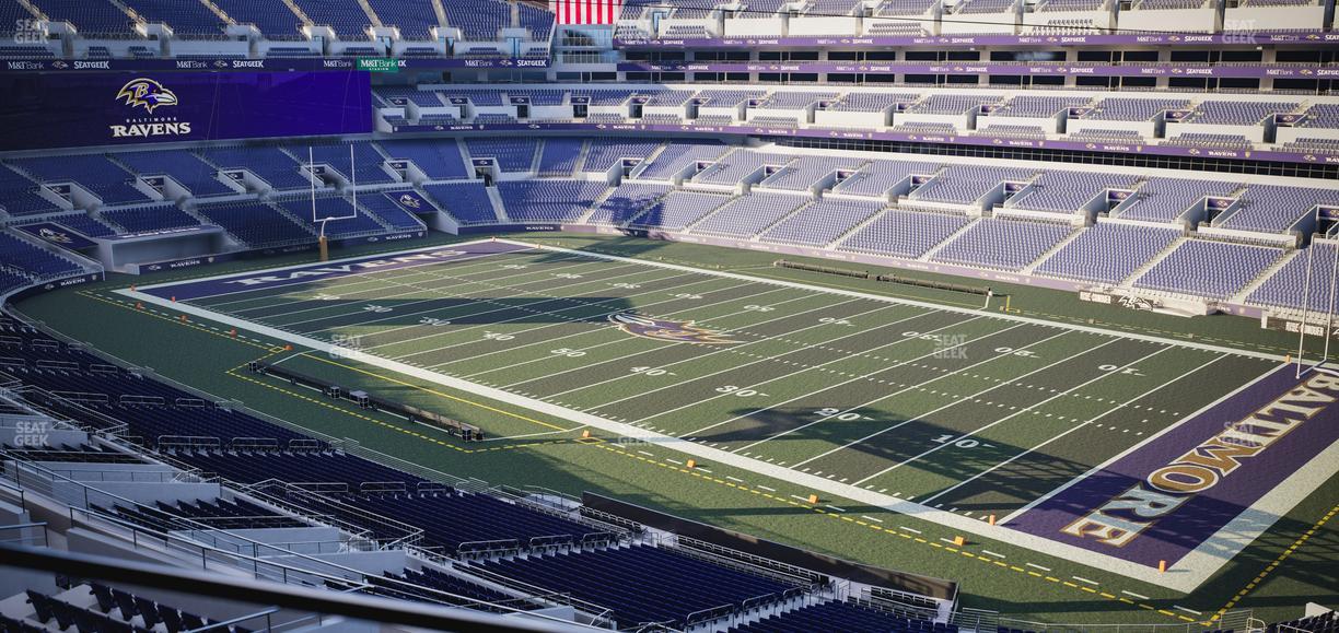 M&T Bank Stadium - Section Suite 401 Seat View