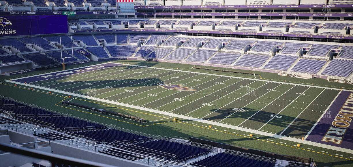 M&T Bank Stadium - Section Suite 404 Seat View