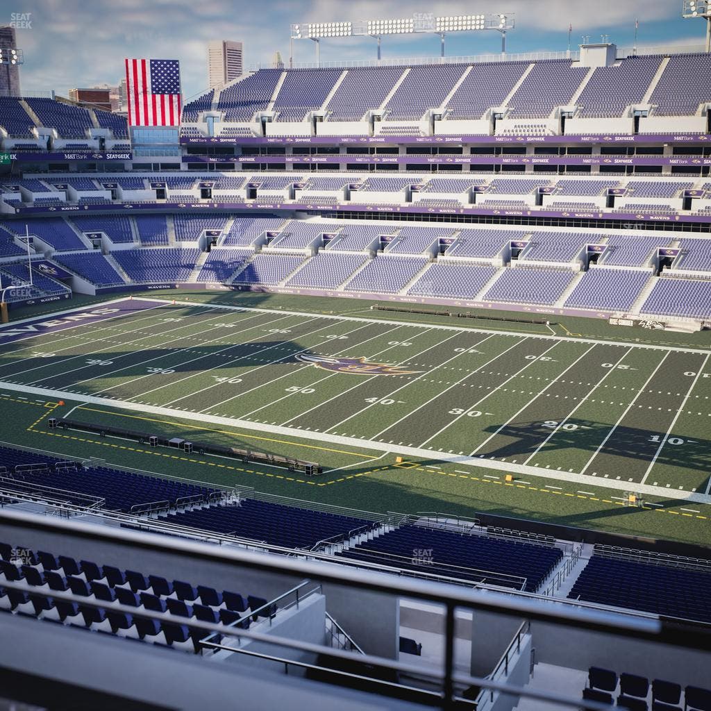 M&T Bank Stadium - Section Suite 406 Seat View