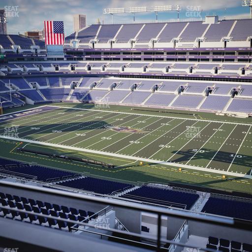 M&T Bank Stadium - Section Suite 406 Seat View