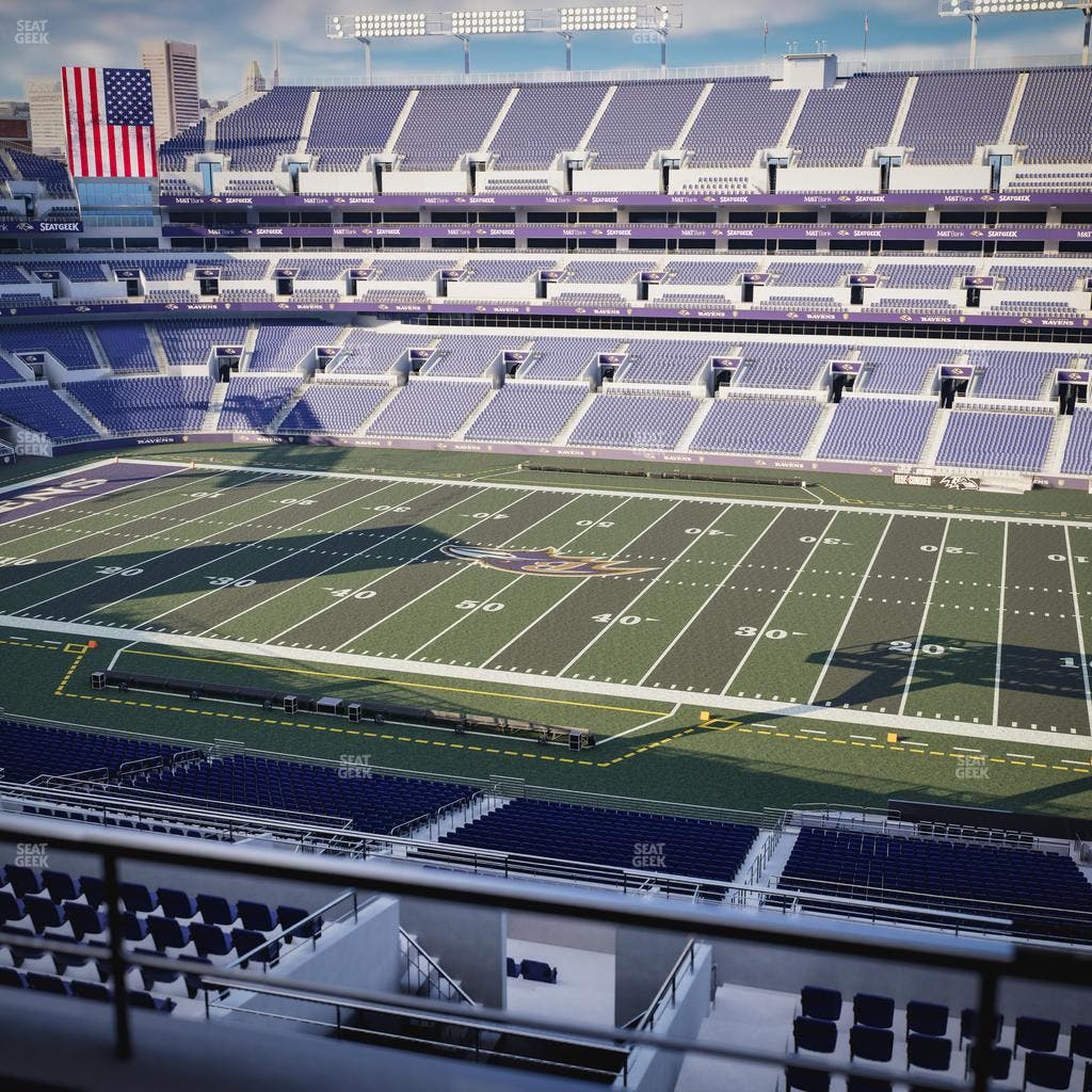 M&T Bank Stadium - Section Suite 408 Seat View