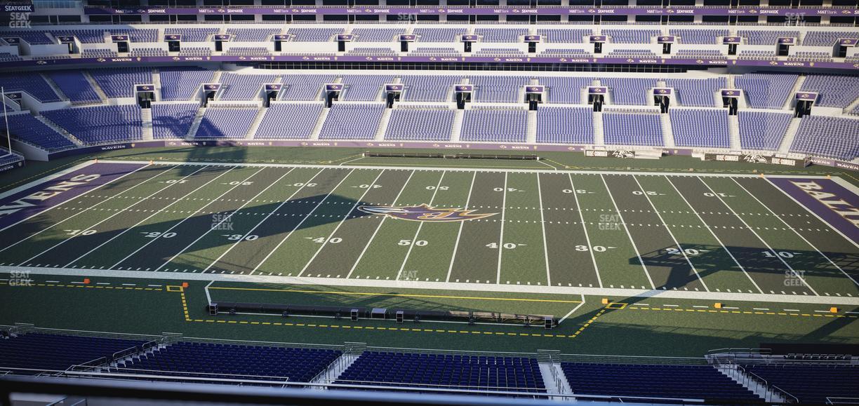 M&T Bank Stadium - Section Suite 411 Seat View
