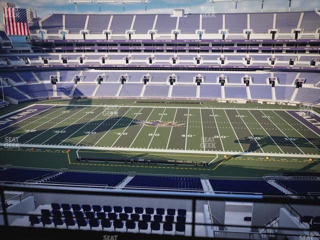 M&T Bank Stadium - Section Suite 411 Seat View