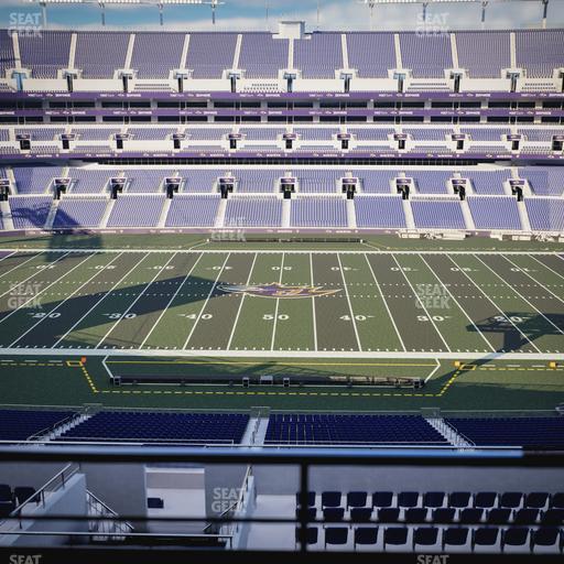 M&T Bank Stadium - Section Suite 412 Seat View