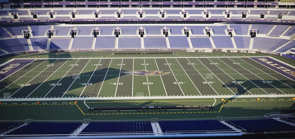 M&T Bank Stadium - Section Suite 413 Seat View
