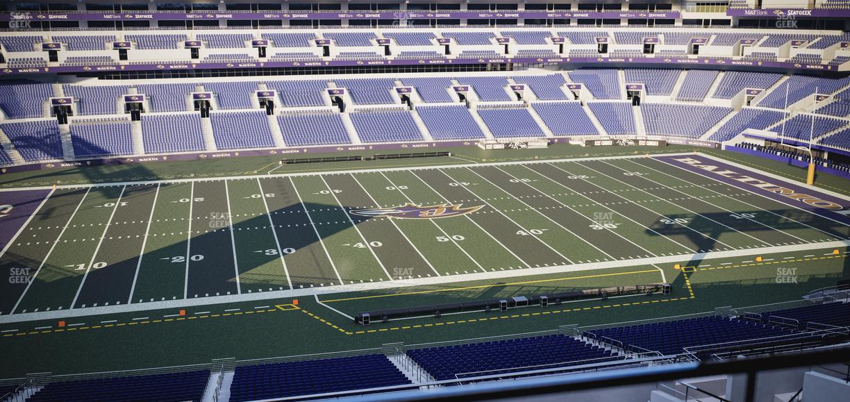 M&T Bank Stadium - Section Suite 416 Seat View