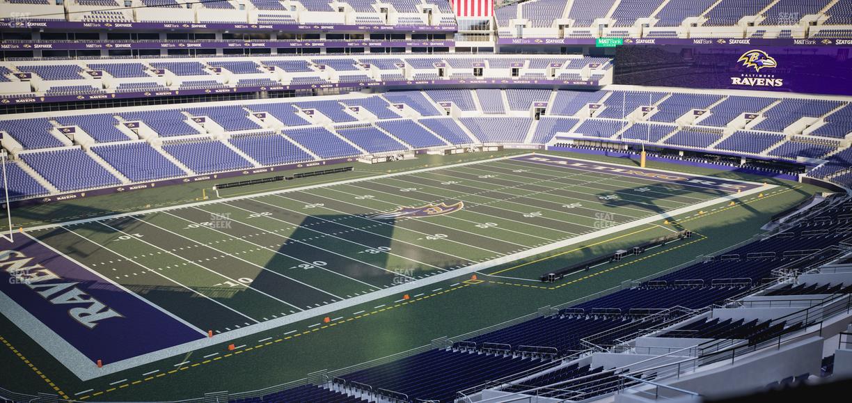 M&T Bank Stadium - Section Suite 424 Seat View