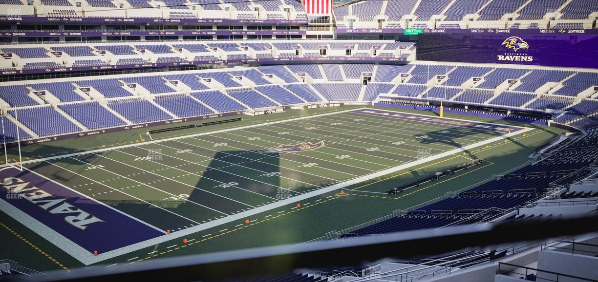 M&T Bank Stadium - Section Suite 425 Seat View
