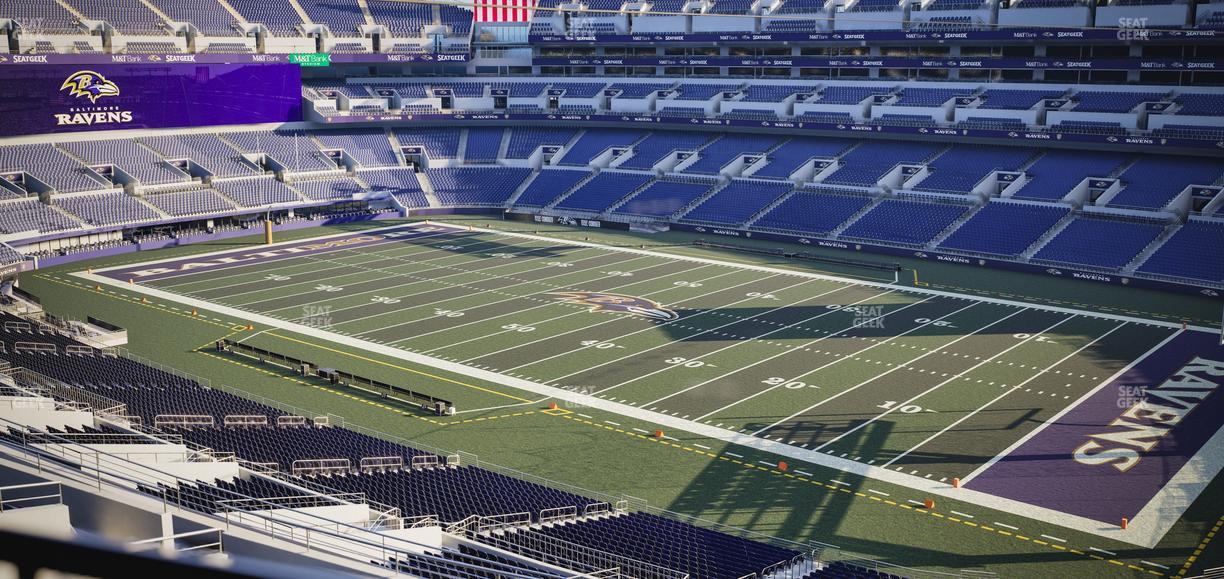 M&T Bank Stadium - Section Suite 428 Seat View