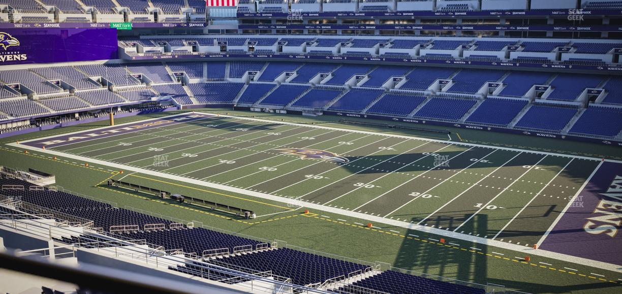 M&T Bank Stadium - Section Suite 430 Seat View