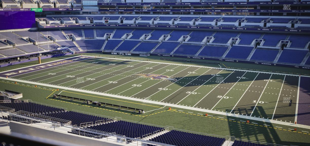 M&T Bank Stadium - Section Suite 432 Seat View