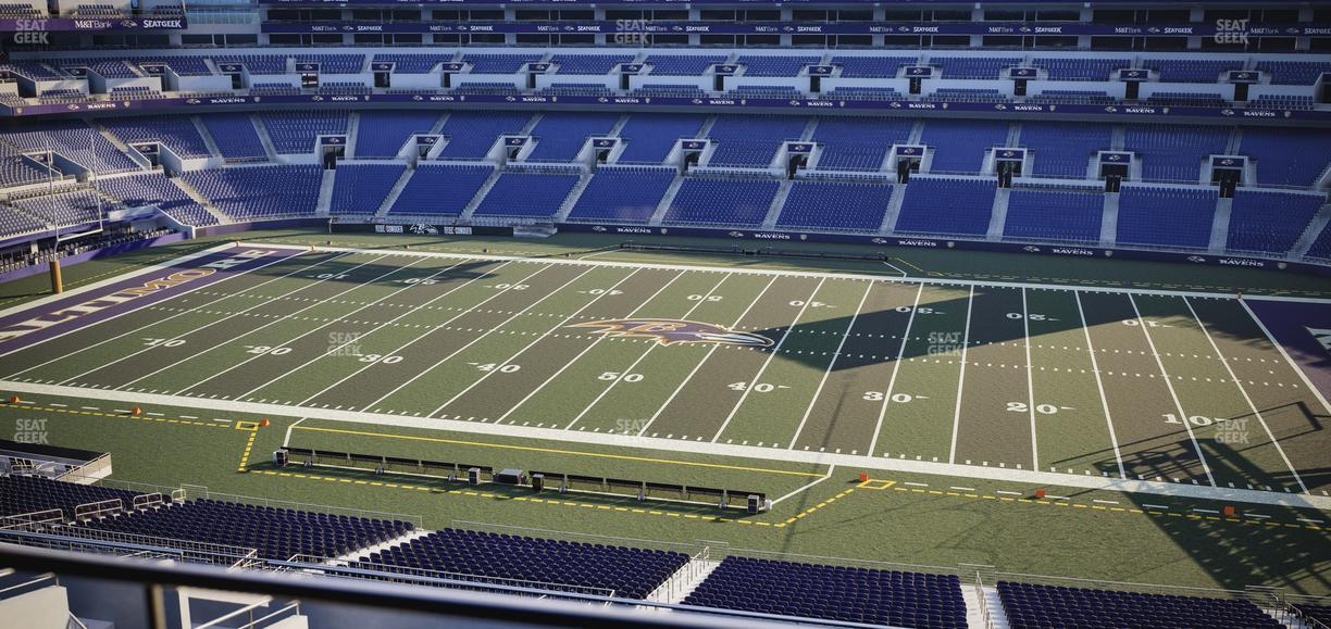 M&T Bank Stadium - Section Suite 435 Seat View