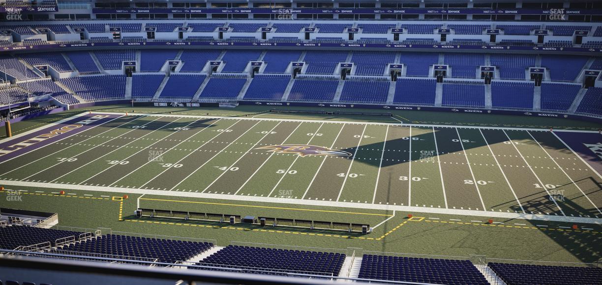 M&T Bank Stadium - Section Suite 436 Seat View