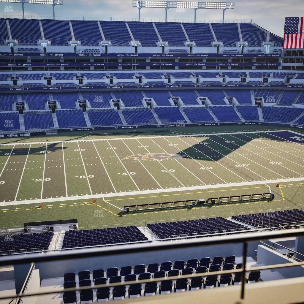 M&T Bank Stadium - Section Suite 442 Seat View