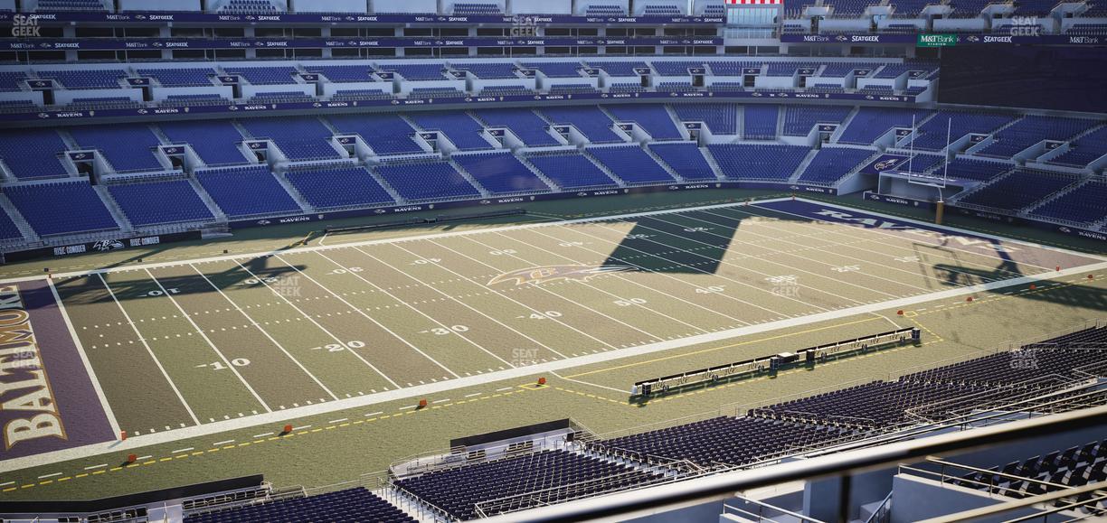 M&T Bank Stadium - Section Suite 446 Seat View