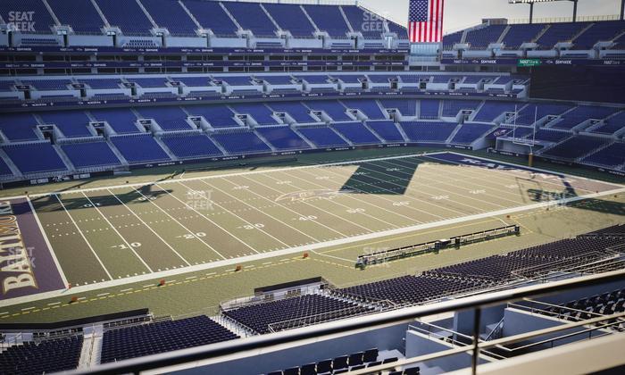 M&T Bank Stadium - Section Suite 446 Seat View